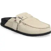 Tommy Hilfiger Tjw Comfort Suede Mule - Cream - 39