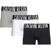 Calvin Klein Underwear Bokserishortsit 'Intense Power' harmaa / musta / valkoinen