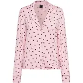 Gina Tricot Soft Pyjamas Shirt - Pink - L
