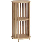 Hubsch Folk Shelf Unit Natural - Beige - Ø 35 cm
