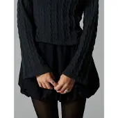 LMTD Nlfribal Short Balloon Skirt - Black - 176