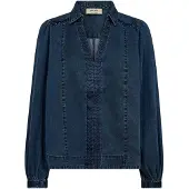 Mos Mosh Mmfozi Tenly Blouse - Blue - S