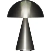 Hubsch Mush Portable Lamp - Silver - Ø15XH20CM