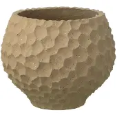 J-Line Flwrpot Dents+Outdoor Tau M - Beige - H32CM