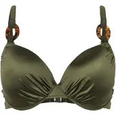 Dorina Guarana Bikini Top - Khaki green - B x 80