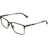 Lacoste L2321 56/18/145 Matte vihreät metalliset silmälasit MIEHILLE L2321