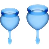 Satisfyer Feel Good Menstrual Cup Dark Blue