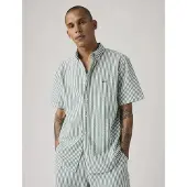 Levi's Ss Authentic Button Down Greens - Multi/patterned - XL