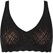 Sloggi Zero Feel Bliss Soft Bra - Black - S PLUS