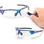RockBros 10069 photochromic UV400 cycling glasses - blue