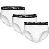 Björn Borg Cotton Stretch Brief 3P - White - XXL