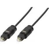 Logilink Toslink - Toslink, 10m, Toslink, Uros, Toslink, Uros, 10 m, Musta (CA1012)