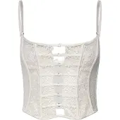 Hunkemoller Korsetti 'Kristina' valkoinen