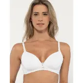 Dorina Light Padded May Soft Nursing Bra - White - 85 E