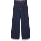 Levi's for woman. A6081-0019 Ribcage Wide Leg Jeans blue (26/32), Casual, Cotton, Denim