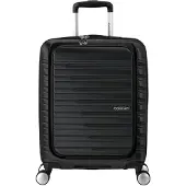 American Tourister Flashline Spin. 55/20 Frontloader - Black - 55