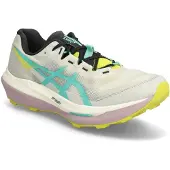 Asics Fujispeed 4 Light Dust/Aurora Green Juoksukengät 39.5