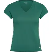 Björn Borg Ace V-Neck T-Shirt - Green - XS