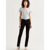 Levi's 312 Shaping Slim Soft Black - Black - 26 x 30
