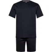 BOSS for man. 50540613 Two Piece Pyjamas navy (S), Homewear, Cotton, Short sleeve