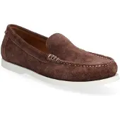 Ralph Lauren for man. 803P09766001 Merton Leather Loafers dark brown (42), Flat, None, Casual, Classic