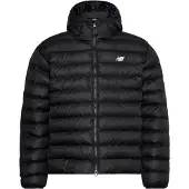 New Balance Sport Essentials Hooded Puffer Jacket - Black - XL
