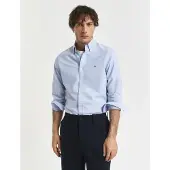 Gant Slim Classic Oxford Shirt - Blue - 4 xl