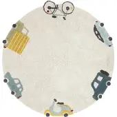 Lorena Canals Washable Rug Wheels - Multi/patterned - Ø 140 cm
