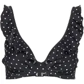 Freya Jewel Cove Uw High Apex Bikini Top 30 D - Black - E x 75