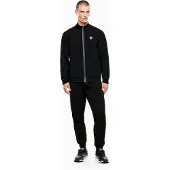 EA7 for man. 8NPV56_PJ4EZ Premium black shawl (XS), Casual, Sport, Multisport, Polyester
