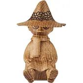 Muumi - Puukoriste Nuuskamuikkunen 10 cm Tammi