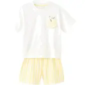 Mango Snoopy Short Pyjamas - Yellow - 2-3