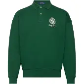 Ralph Lauren Relaxed Fit Fleece Graphic Sweatshirt - Green - S