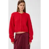 Gestuz Gzdebbie Short Cardigan - Red - L