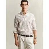 Gant 3260055 Linen Regular Fit Pitkähihainen Kauluspaita