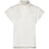 HUGO for woman. 50525896 Caneli beige T-shirt (46), Casual, Synthetic, Short sleeve
