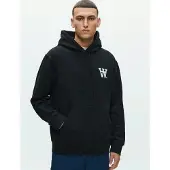 Wood wood Wwcass Aa Print Hoodie 25219 - Black - S
