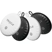 Triacle X-Mark Three avaimien ja tavaran paikannin (4 kpl), musta/valkoinen