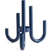 Design House Stockholm - Turn Kynttilänjalka 32,5 cm Sininen