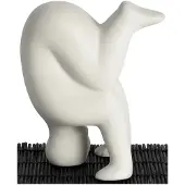 Design House Stockholm - Lisa Larson Yoga Figuuri nro. 4 Vaaleanharmaa
