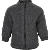 Mikk-Line Fleecetakki Merinovilla, Anthracite Melange, 116