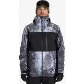 Quiksilver Sycamore Printed Jacket Thermostamp Greyscale-S