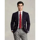 Ralph Lauren for man. 712827064002 Slim fit poplin shirt white (43), Casual, Cotton, Classic, Long sleeve