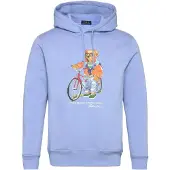 Ralph Lauren Polo Bear Fleece Hoodie - Blue - XS