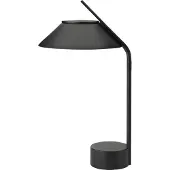 Stelton Vinkel LED pöytälamppu kannettava Musta