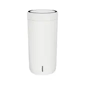 Stelton To Go Click Termokop 0.4 L. Soft Chalk - White - 0.4 L