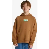 Quiksilver Graphic Hero Hoodie Youth - Brown - 128