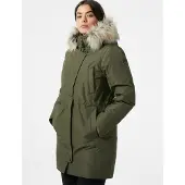 Helly Hansen W Senja Parka - Green - XS