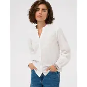 Kaffe Kanaya Shirt - White - 34
