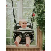 Krea Swing W/High Back In Plastic Black - Black - ONE SIZE